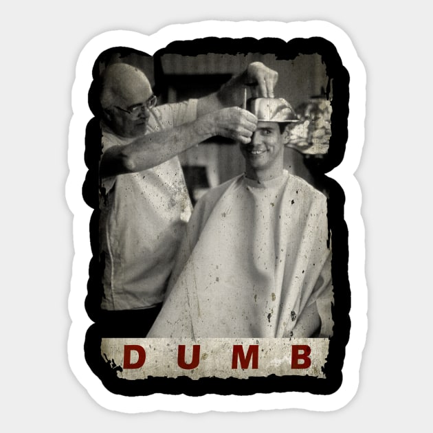 Dumb Style Shave Sticker by WHITE ANGEL STUDIO